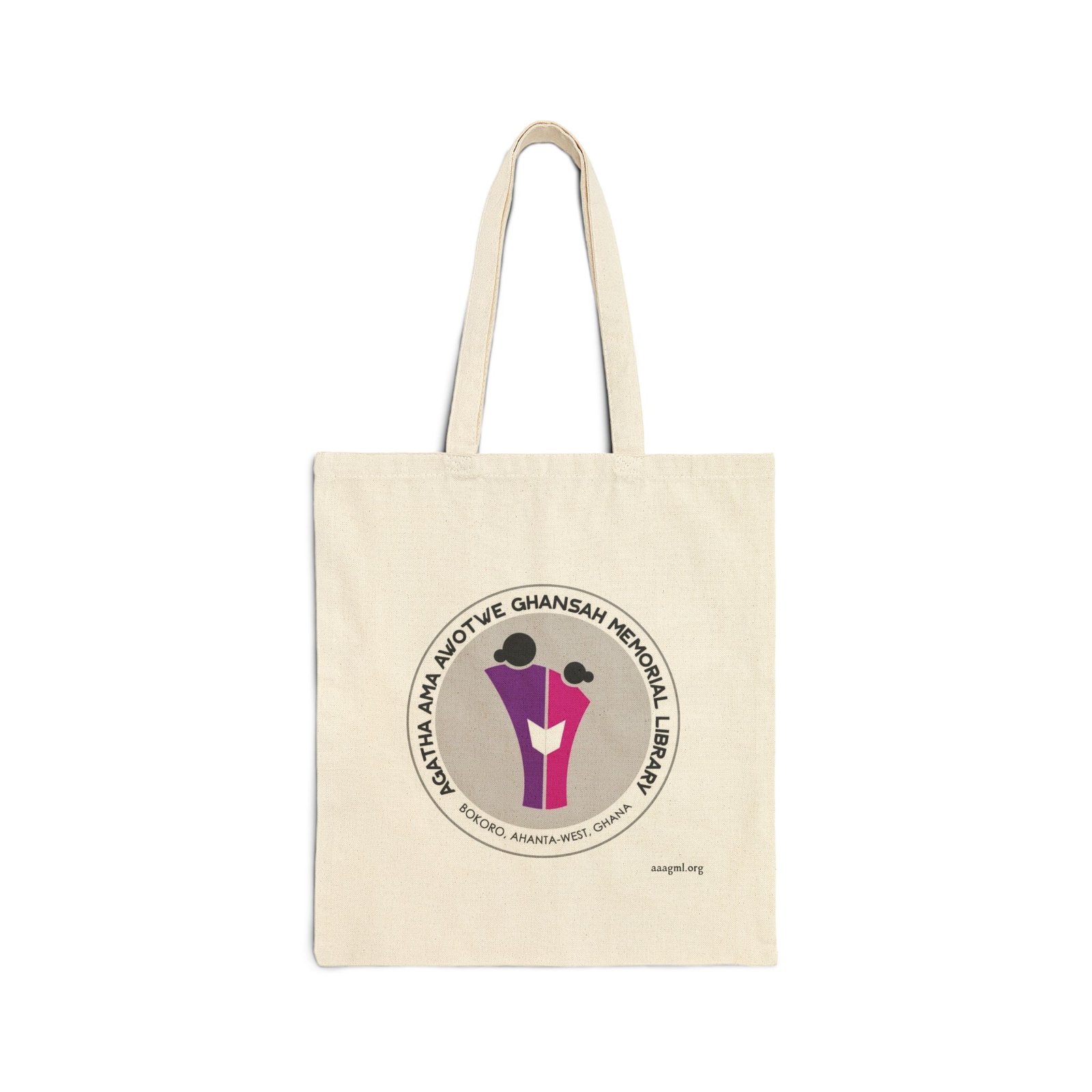 AAAGML Library Tote Bag - Front View